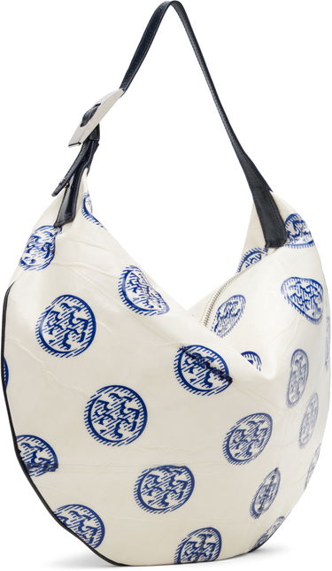Дамска чанта Tory Burch Tory Burch T Monogram Balloon Bag Бяло | 171915-101, 1