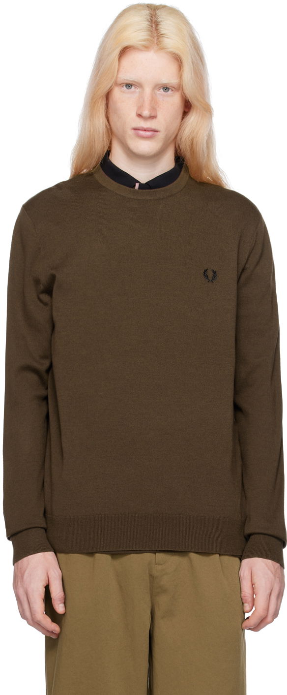 Пуловер Fred Perry Classic Sweater Кафяво | K9601-Q21, 0