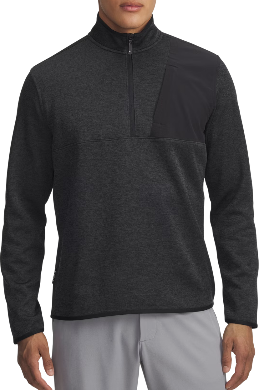 Пуловер Under Armour Drive SweaterFleece Half-Zip Pullover Сиво | 6005671-001