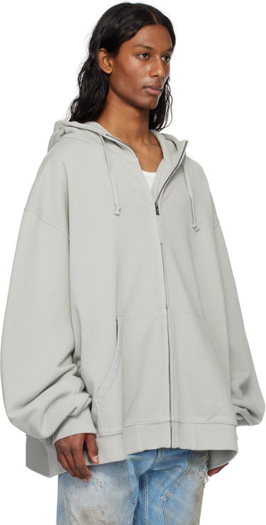 Суитчър Maison Margiela Maison Margiela Numeric Zip-Up Hoodie Зелено | S50HG0049 M25017, 4