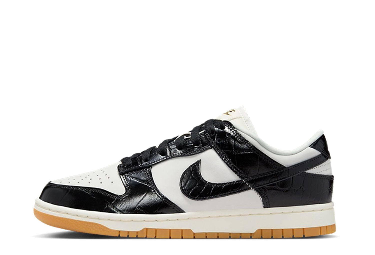 Кецове и обувки Nike Dunk Low LX Black Croc W Черно | FJ2260-003, 1