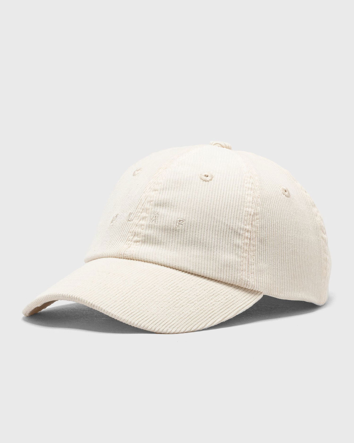 Шапка с козирка ØLÅF Corduroy Cap Бежово | A200802-OFF-WHITE, 0