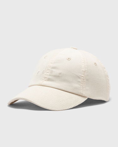 Шапка с козирка ØLÅF Corduroy Cap Бежово | A200802-OFF-WHITE, 0