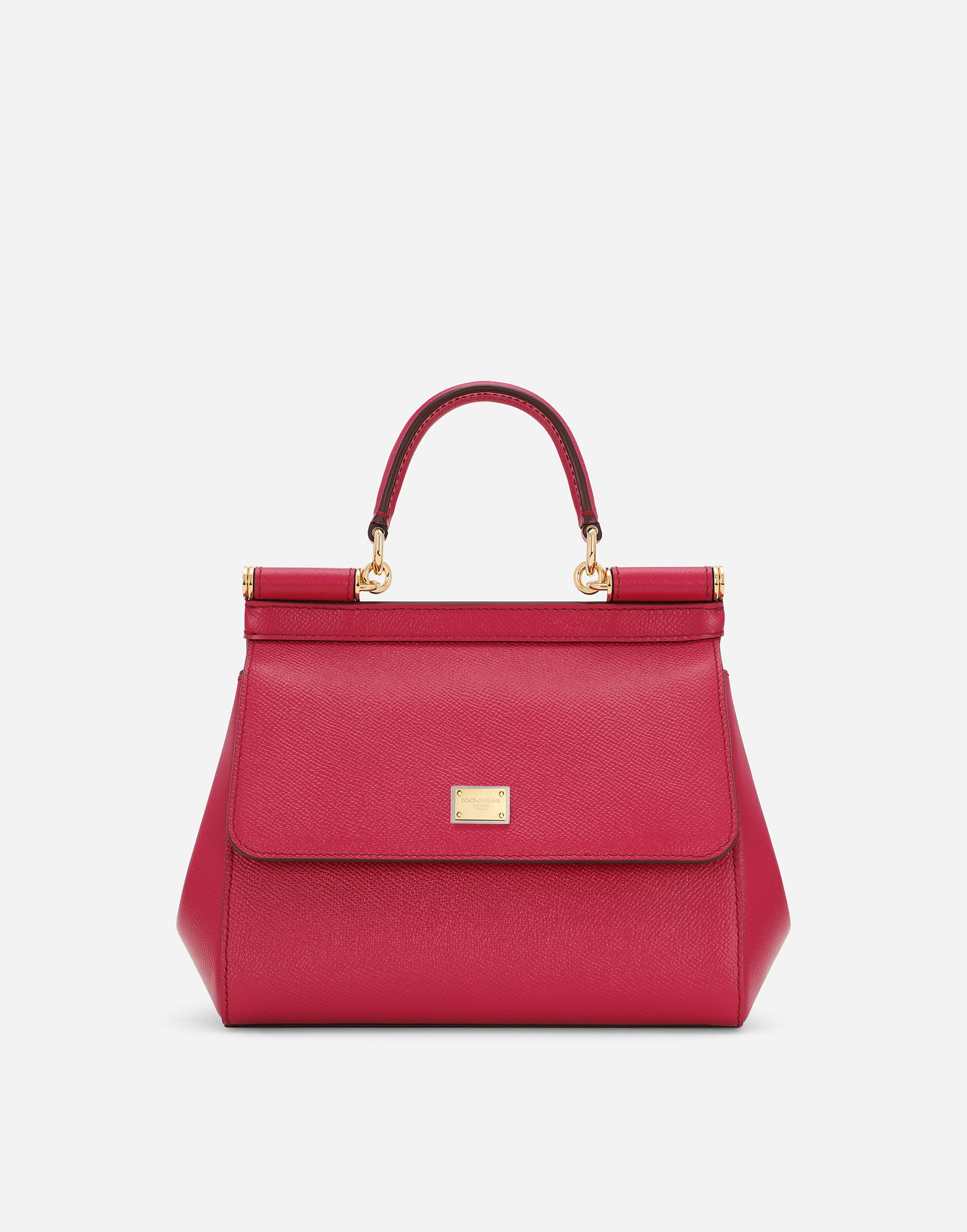 Дамска чанта Dolce & Gabbana Dolce & Gabbana Sicily Medium Top Handle Bag Розово | BB6003A10018I484, 0