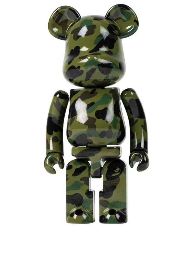 A BATHING APE® 1St Camo Chogokin Be@rbrick collectible 200% - Green