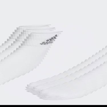 Чорапи adidas Originals Cushioned Sportswear Ankle Socks 3-pack Бяло | IA3946, 1