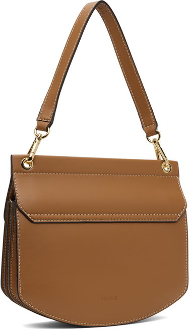 Дамска чанта GANNI GANNI Small Apo-G Shoulder Bag Кафяво | A6448, 2