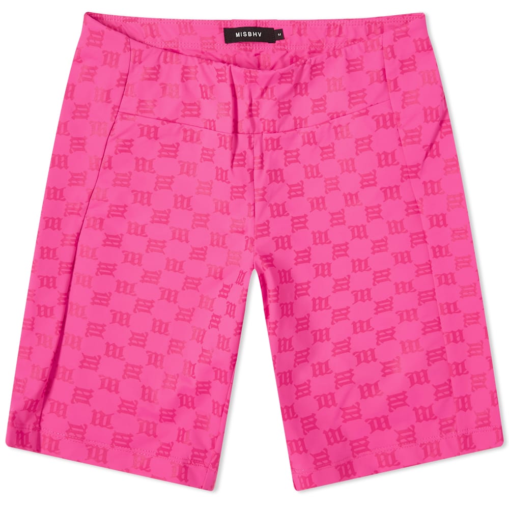 Къси панталони MISBHV Monogram Biker Shorts Розово | 230EX101-PNK, 0