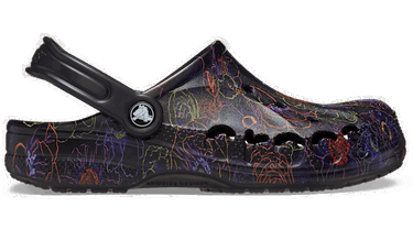 Кецове и обувки Crocs Baya Floral Clogs Черно | 210450-001, 0