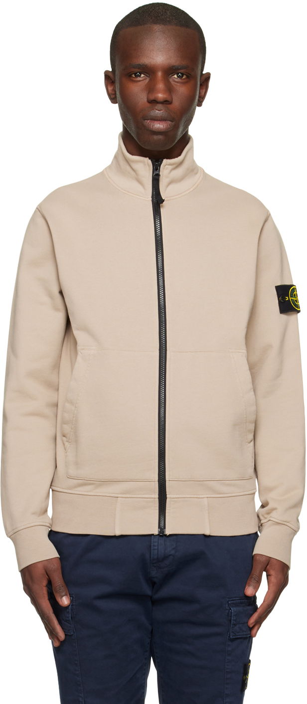 Суитчър Stone Island Zip-Up Бежово | 101564351, 0