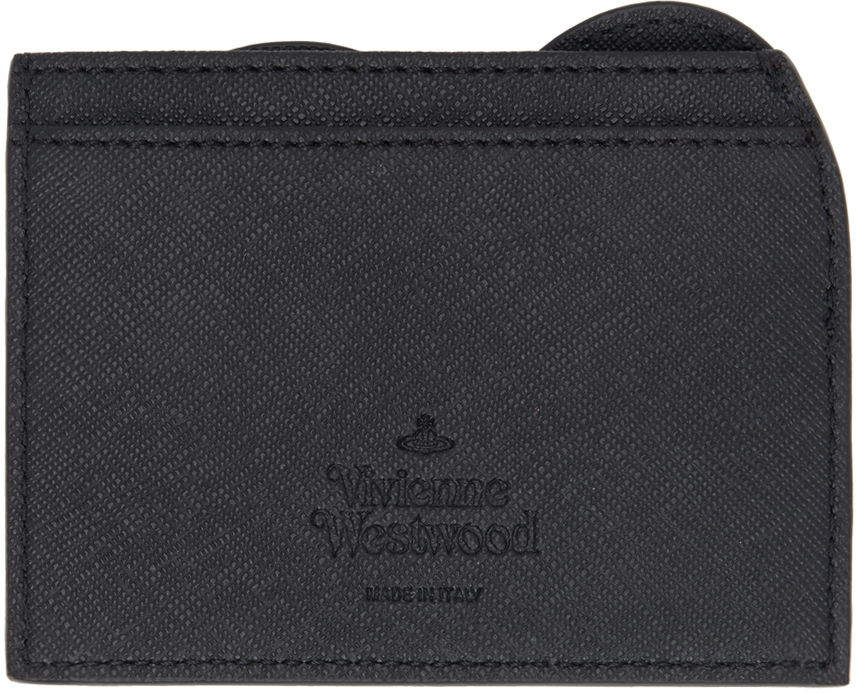 Портфейл Vivienne Westwood Heart Card Holder Черно | 5112001IU-S000B-, 1
