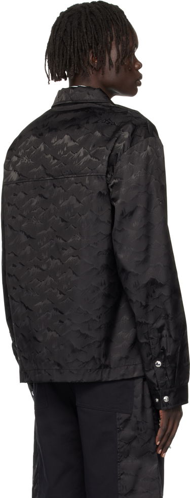 Яке Casablanca Casablanca Mountain Camo Zip Jacket Черно | MPF25-SH-183-01, 2