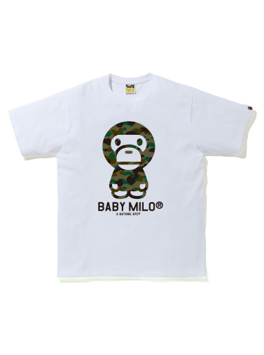 Тениска BAPE 1st Camo Baby Milo Tee Бяло | 2I30-110-003