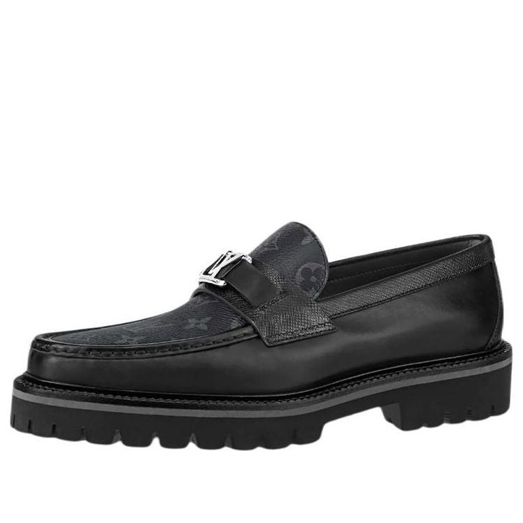 Кецове и обувки Louis Vuitton Louis Vuitton Major Monogram Loafers Черно | 1A8YIO, 0