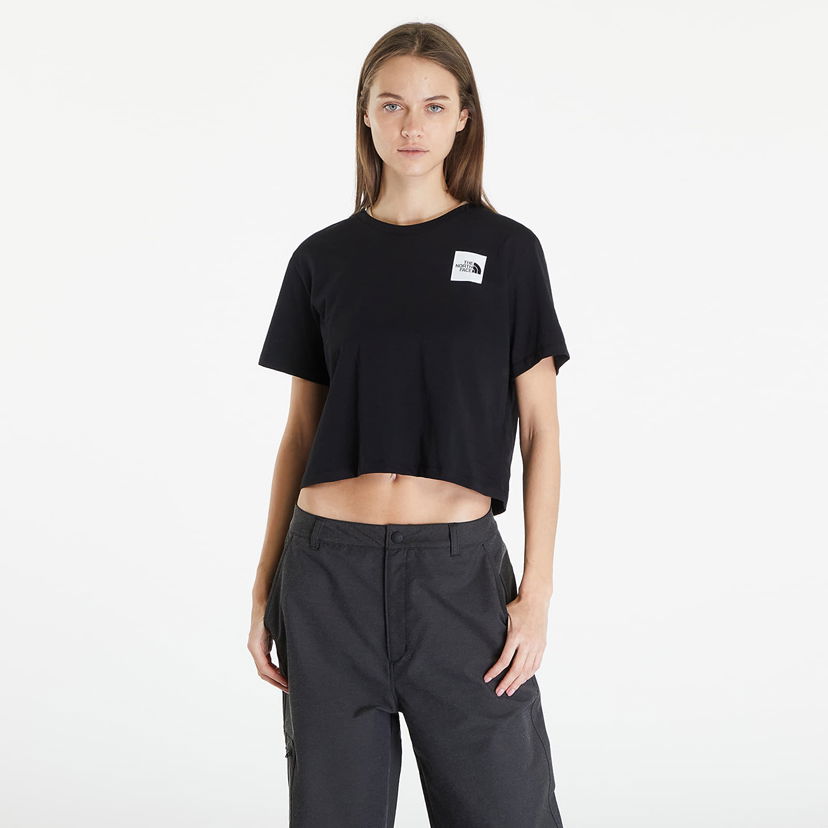 Съкратен топ The North Face Cropped Fine Tee TNF Black Черно | NF0A87NBJK31