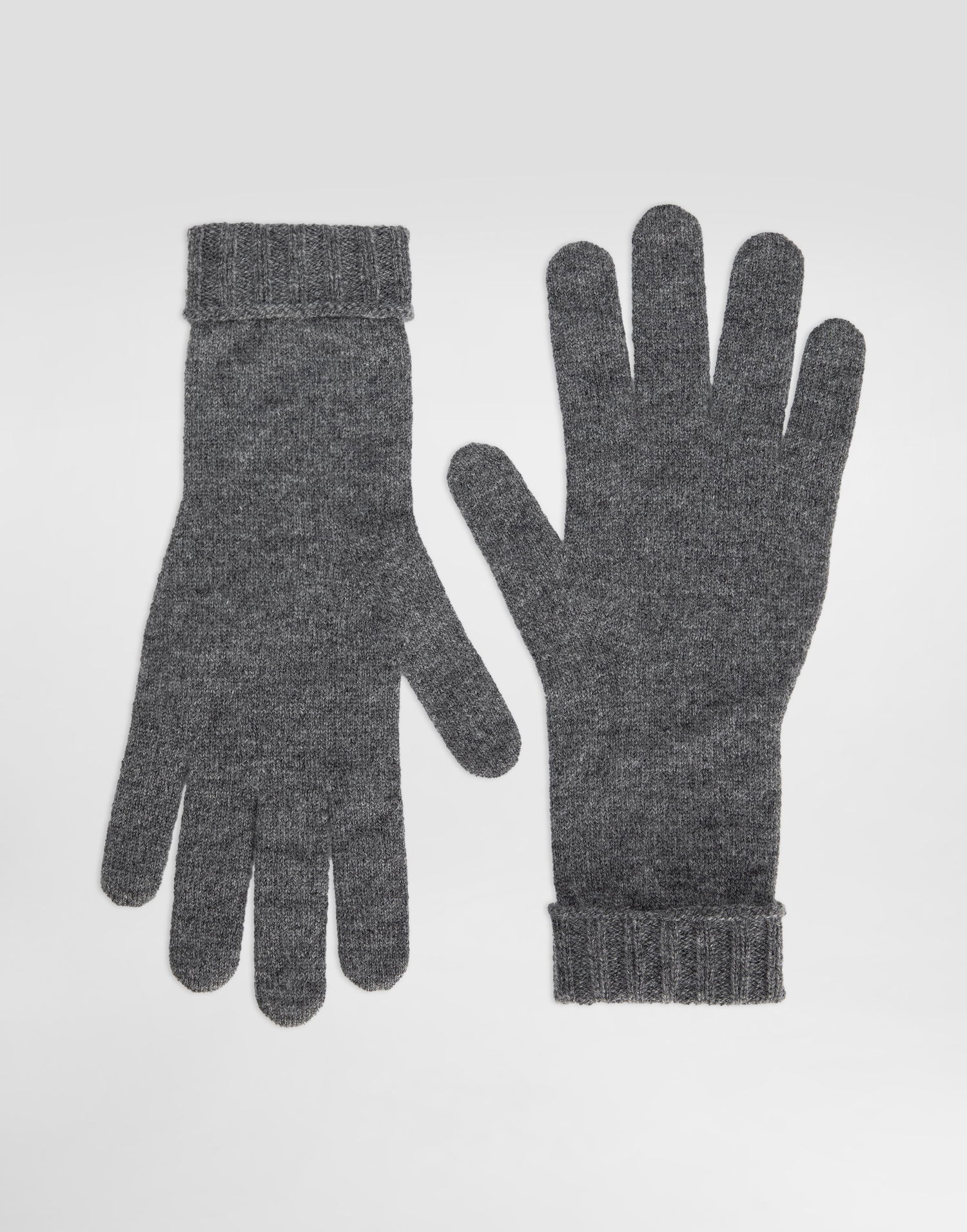 Ръкавици Dolce & Gabbana Dolce & Gabbana Cashmere Knit Gloves Сиво | FX05KZJDVC2N5822, 0