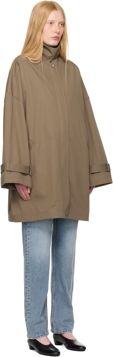 Тренчкот TOTEME TOTEME Oversized Trench Coat Кафяво | 253-WRO0220-FB0490, 1