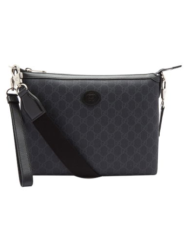 Чанта през рамо Gucci GG Supreme Shoulder Bag Черно | 726833-92THN-1000