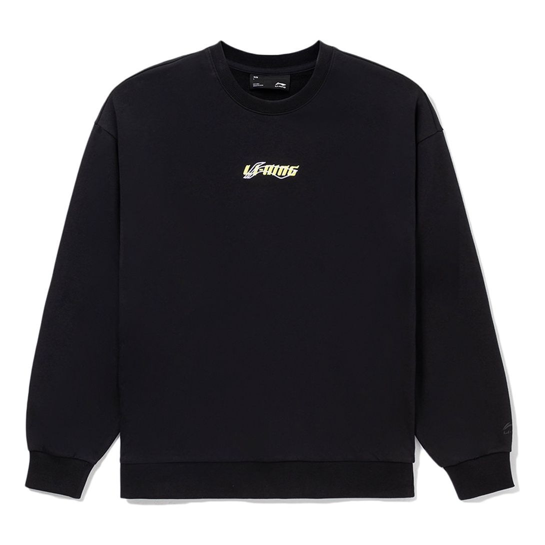 Пуловер Li-Ning Small Logo Sweatshirt Черно | AWDS587-1, 0