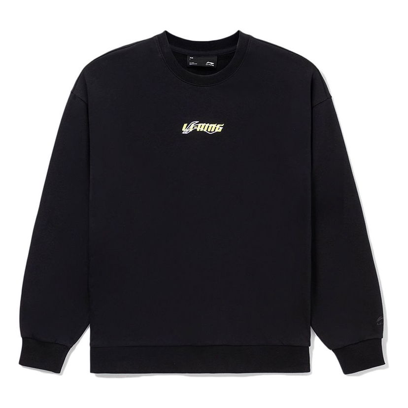 Пуловер Li-Ning Small Logo Sweatshirt Черно | AWDS587-1