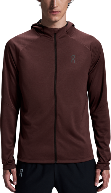 Суитчър On Running Running Climate Zip Hoodie Кафяво | 1me10250398, 0