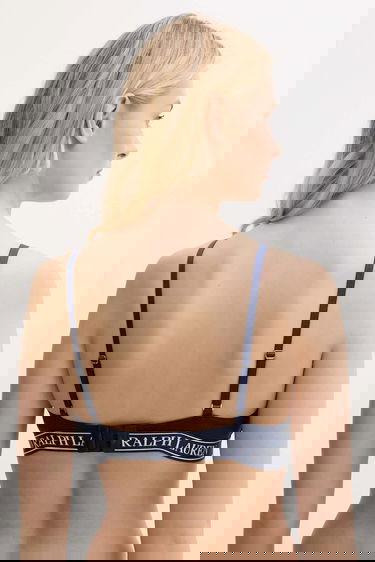 Сутиен Polo by Ralph Lauren Polo Ralph Lauren Triangle Bra Тъмно синьо | 4P0480, 2