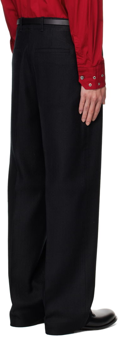 Панталони OUR LEGACY OUR LEGACY Borrowed Pinstripe Trousers Черно | M4254BC, 2