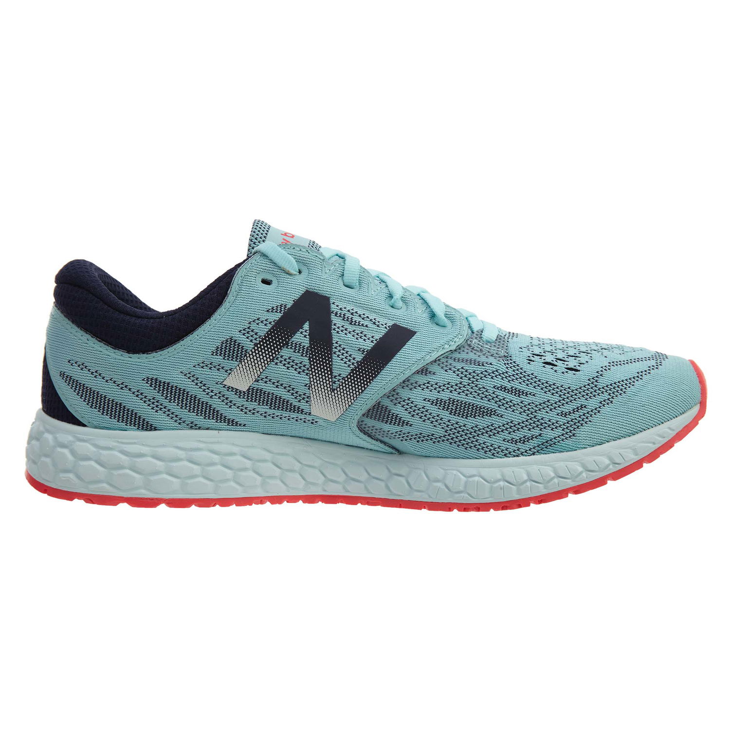 Кецове и обувки New Balance Fresh Foam Zante v3 Ozone Blue Bright Cherry (Women's) Синьо | WZANTBB3, 0