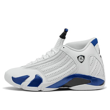 Кецове и обувки Jordan Air Jordan 14 Retro "Hyper Royal" Бяло | 487471-104, 4