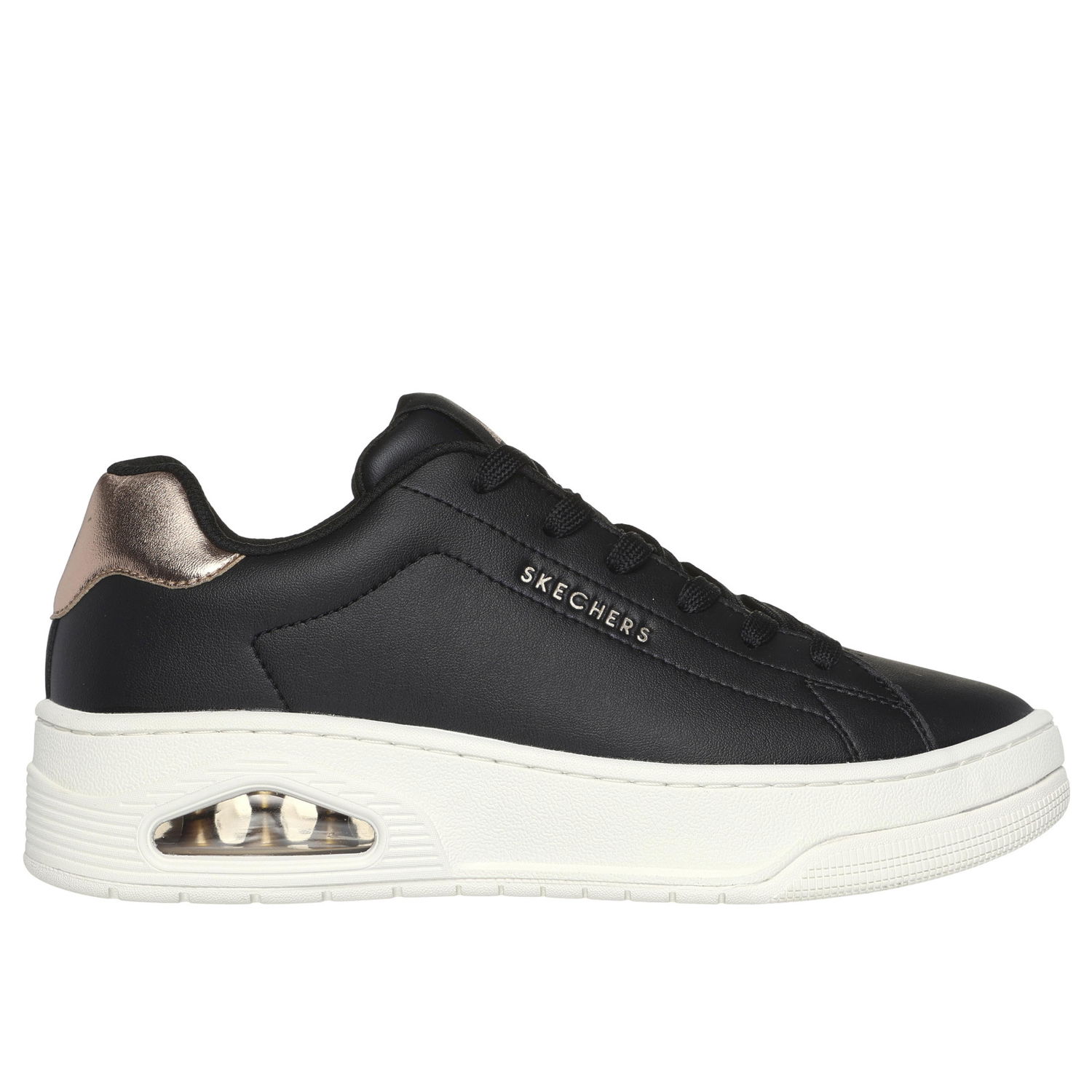 Кецове и обувки Skechers Uno Черно | 177700-BLK, 0