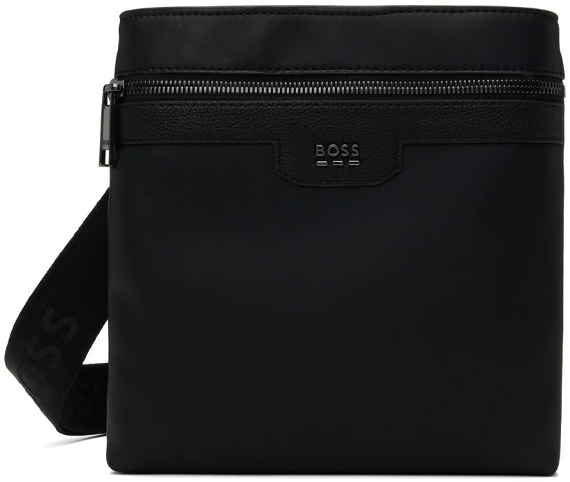 Чанта за кръста BOSS Logo Hardware Pouch Черно | 50529098, 0