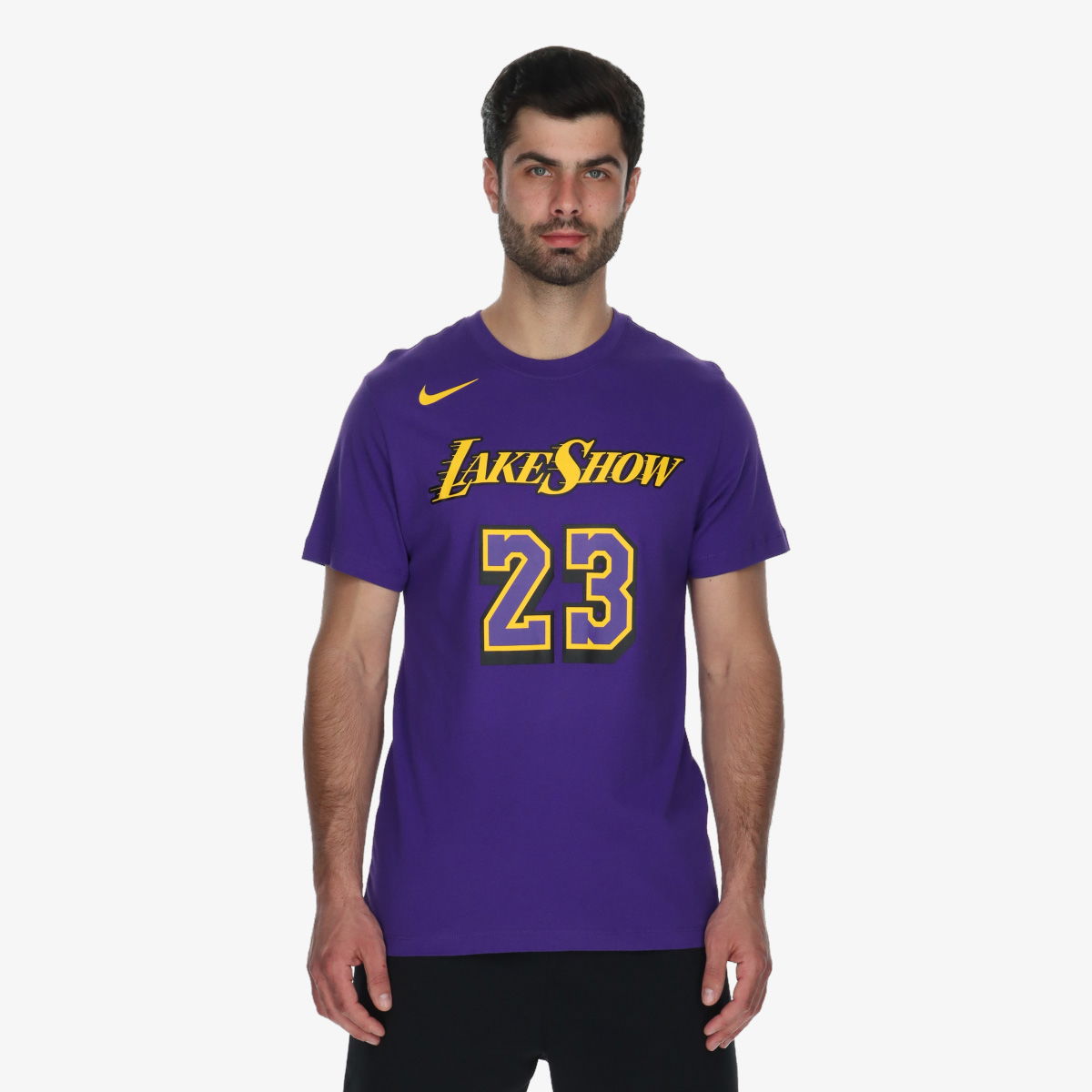Тениска Nike Los Angeles Lakers T-Shirt Лилаво | HJ2763-507, 1