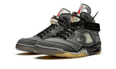 Кецове и обувки Jordan Off-White x Air Jordan 5 Retro SP "Muslin" Сиво | CT8480-001, 3