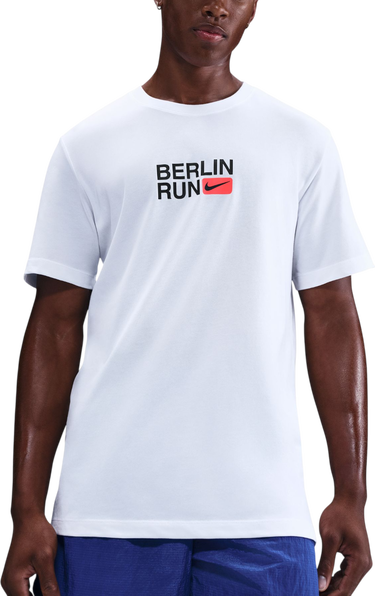 Тениска Nike Nike Berlin Run T-Shirt Бяло | ih4071-100, 0