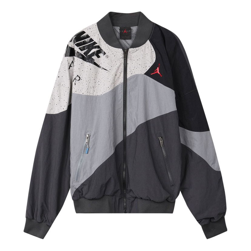 Ветровка Jordan Jordan Legacy AJ4 Lightweight Logo Jacket Сиво | CQ8308-070