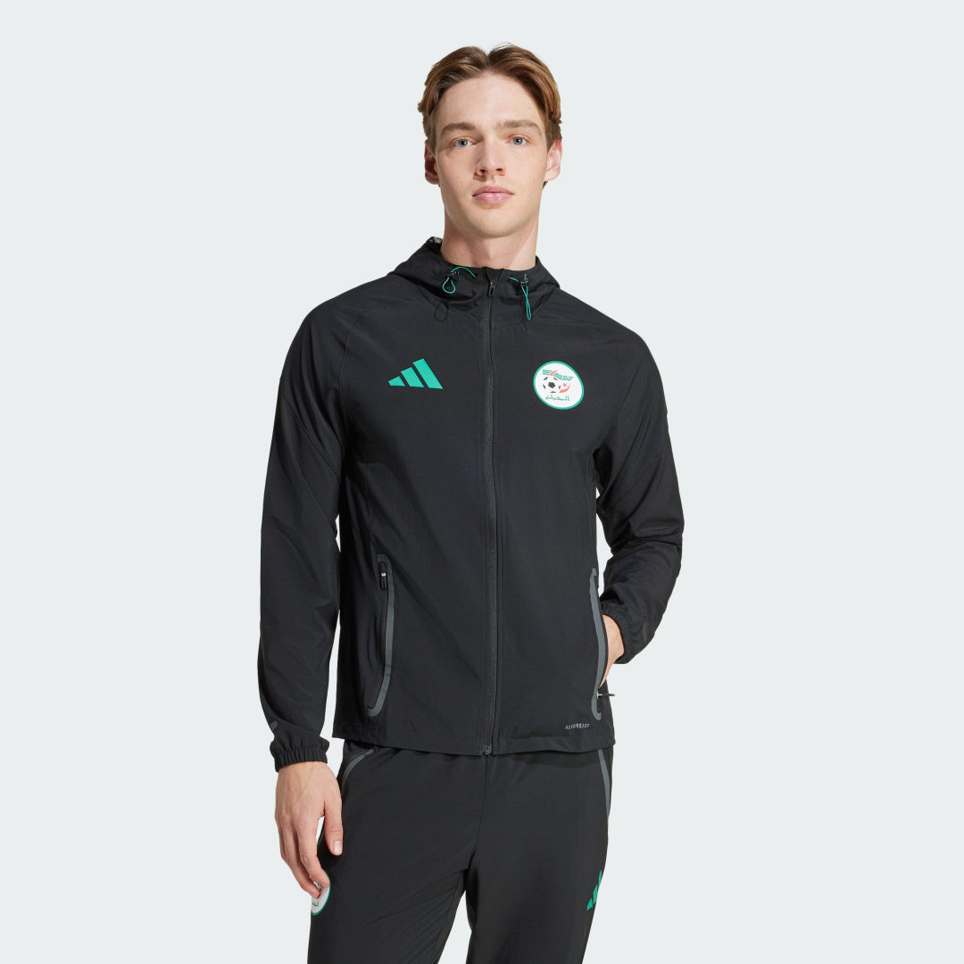 Ветровка adidas Performance Algeria Tiro 25 Competition Vis Tech Travel Jacket Черно | JW7365, 0