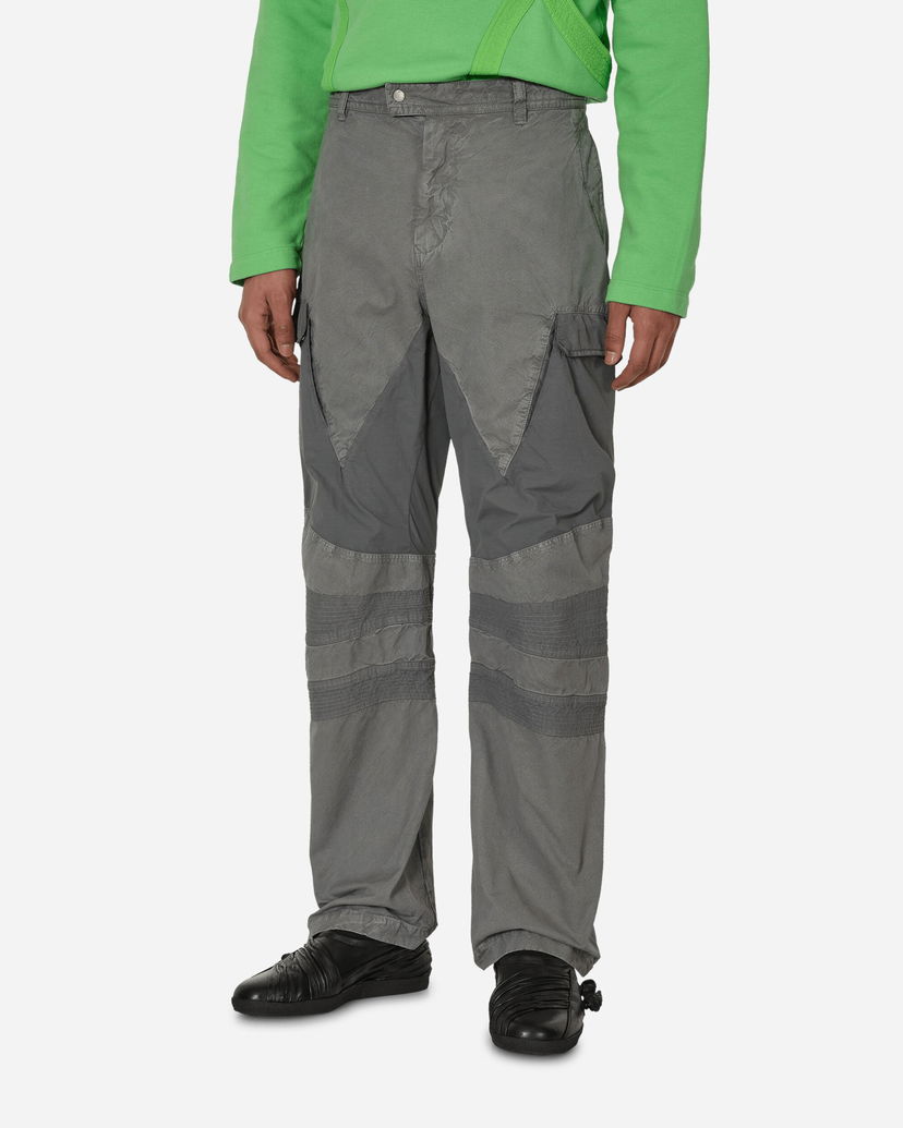 Карго панталони C.P. Company Cargo Pants With Tonal Panels Сиво | 6354G 919