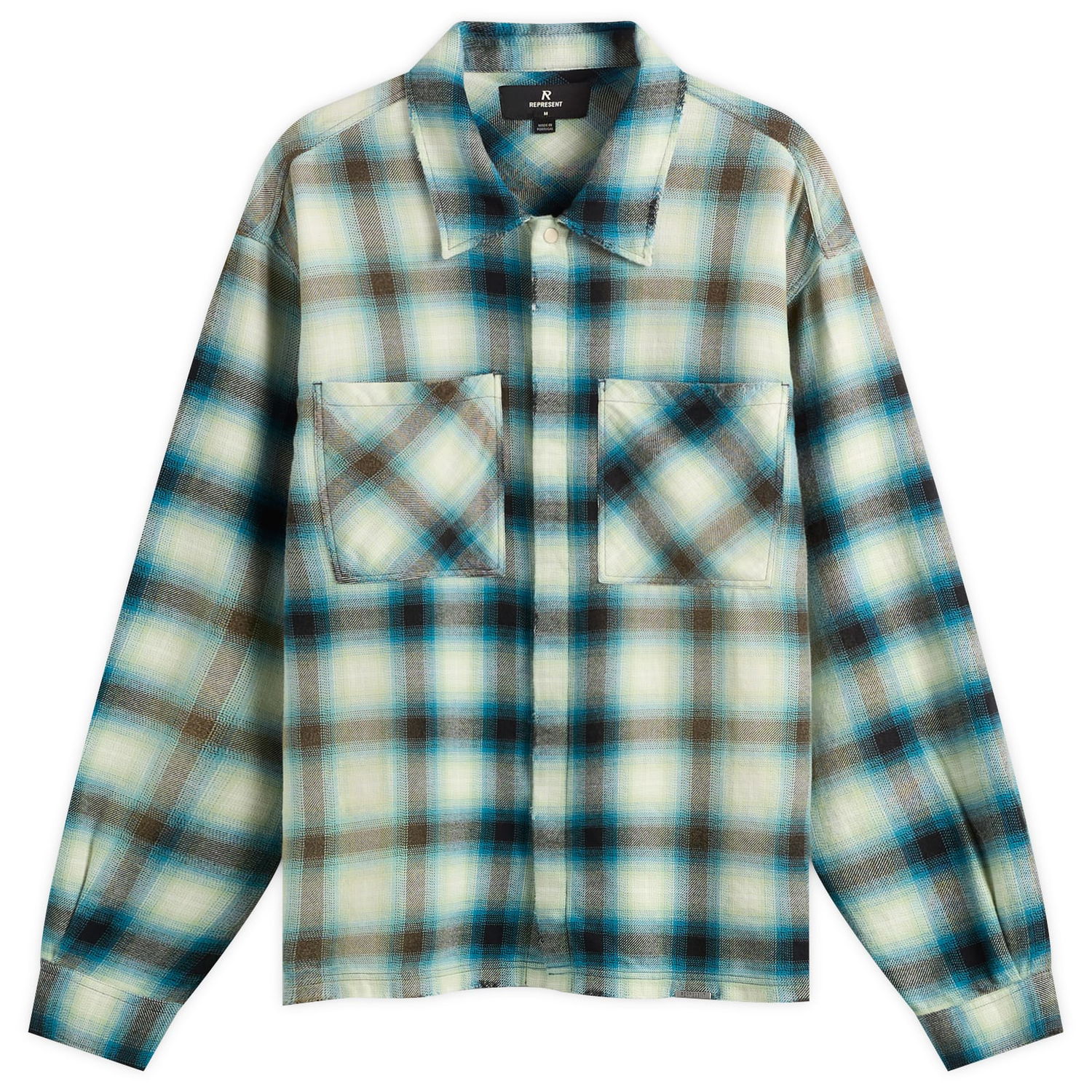 Риза Represent Clo Sun Bleached Flannel Shirt Многоцветен | MLM100107-08, 1