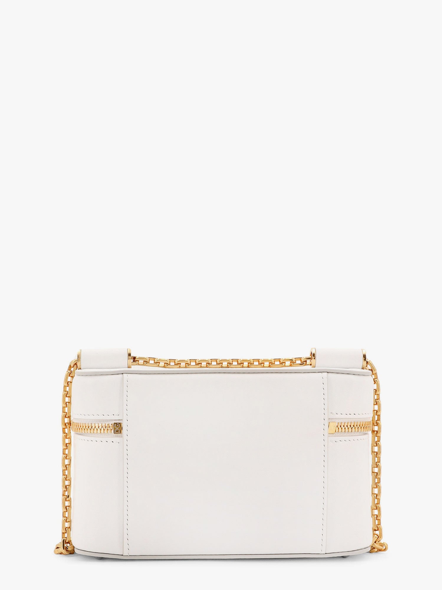 Чанта през рамо Dolce & Gabbana Dolce & Gabbana Sicily Vanity Case Bag with Chain Бяло | BB7800B732180002, 1