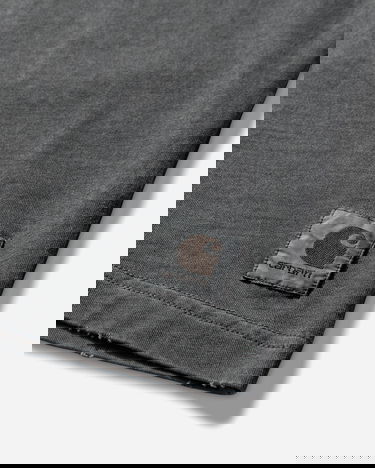 Тениска Carhartt WIP Torion Pocket Longsleeve T-Shirt Grind Washed Сиво | I035958 89B7, 3