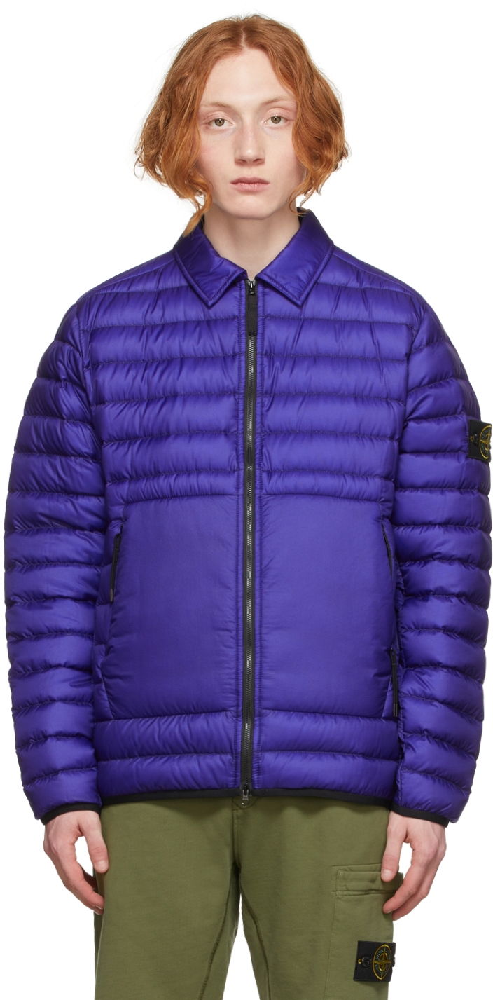 Яке Stone Island Down Bio-Based Jacket Синьо | 761542124, 0