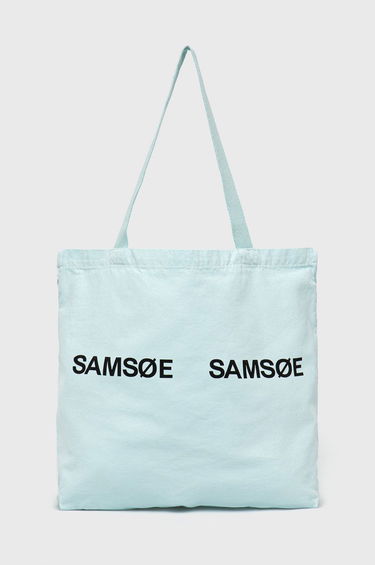 Голяма пазарска чанта Samsoe Samsoe Frinka Shopper Тюркоазено | F20300113, 0