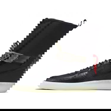 Кецове и обувки Nike Acronym x Air Force 1 Downtown Black Crimson Черно | 649941-006, 1