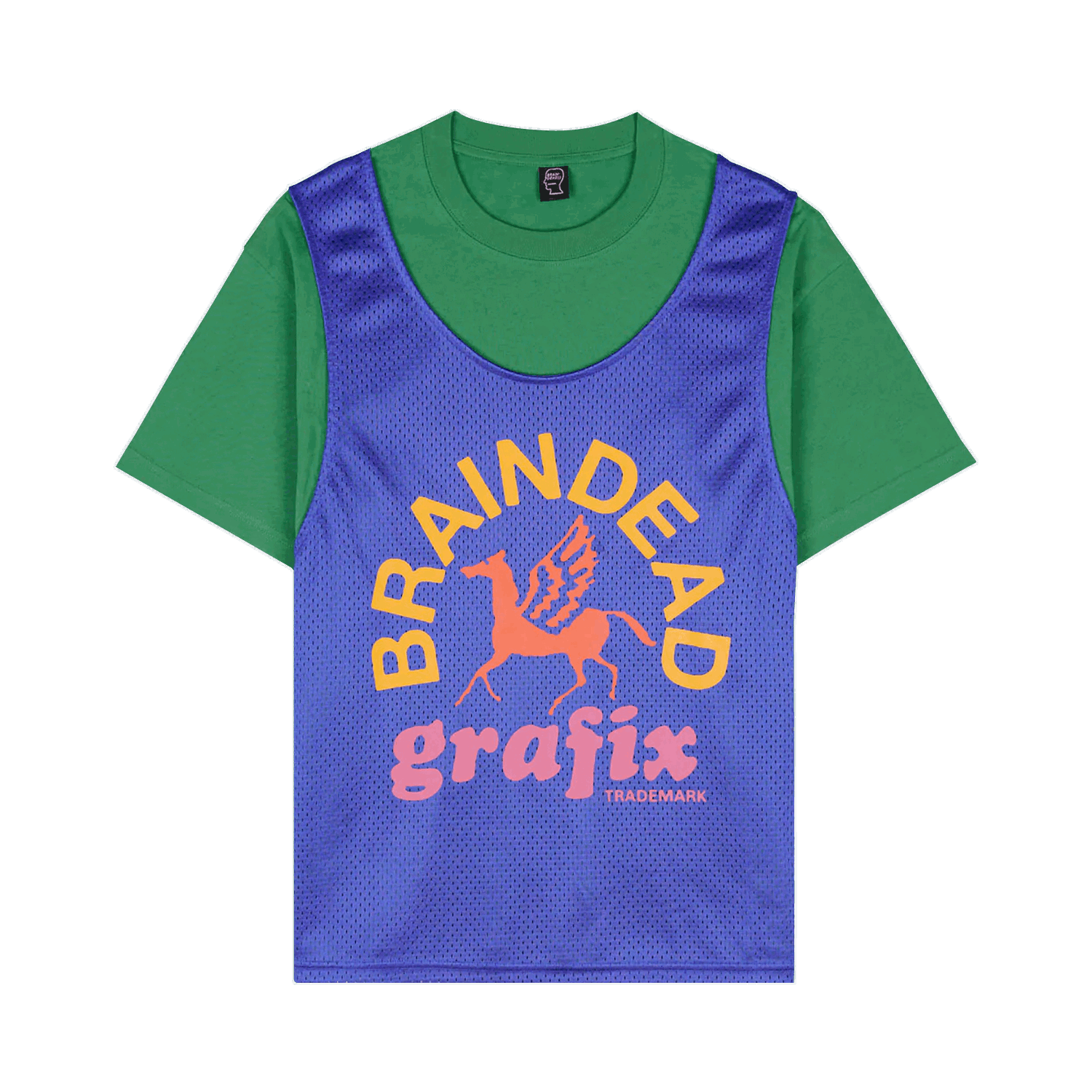 Фланелка Brain Dead Graphics Team Jersey Многоцветен | BDS22T00002239GR01, 0