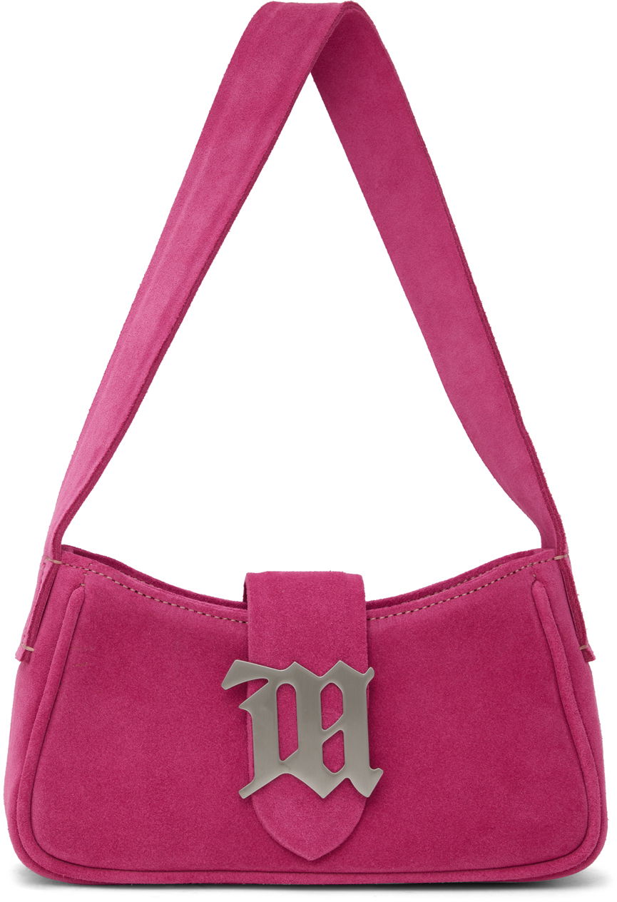 Чанта през рамо MISBHV Suede Mini Bag Розово | 240A410, 0