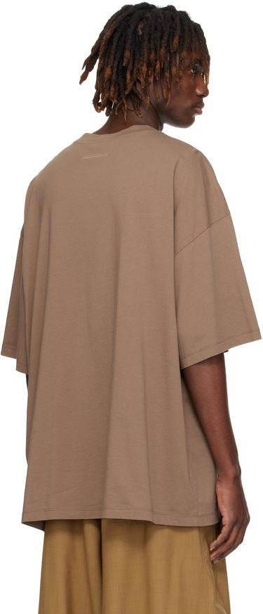 Тениска Maison Margiela Maison Margiela Graphic T-Shirt Кафяво | SH0GC0048 S24312, 2