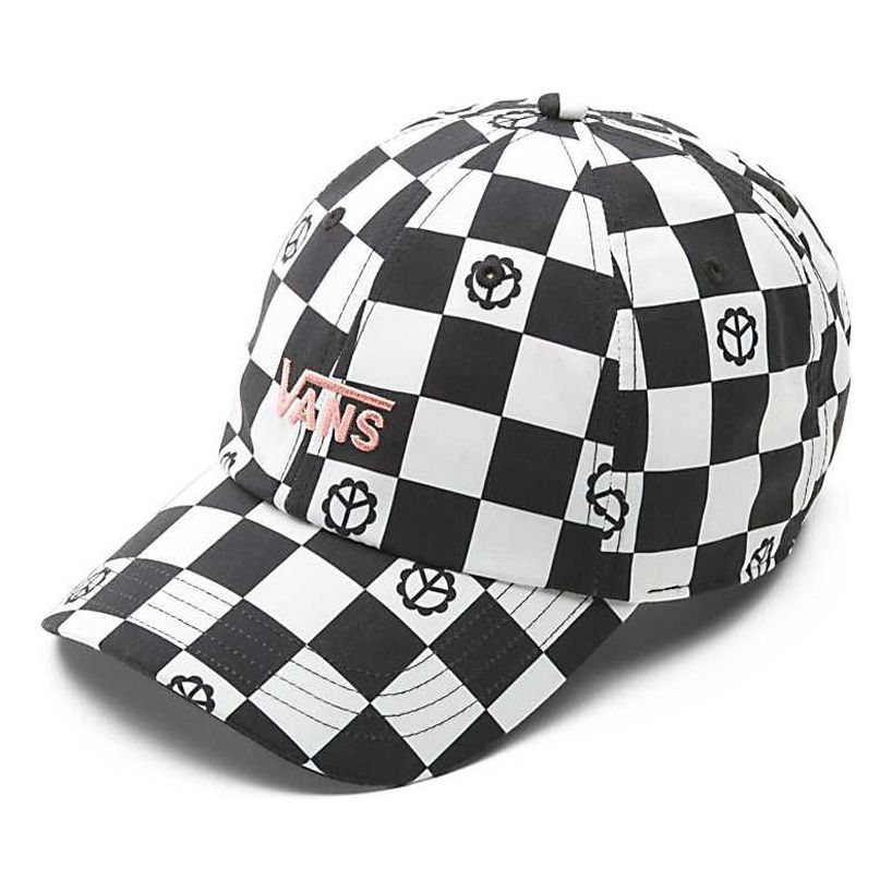 Шапка с козирка Vans Checkered Print Baseball Cap Черно | VN0A34GRY0J, 0