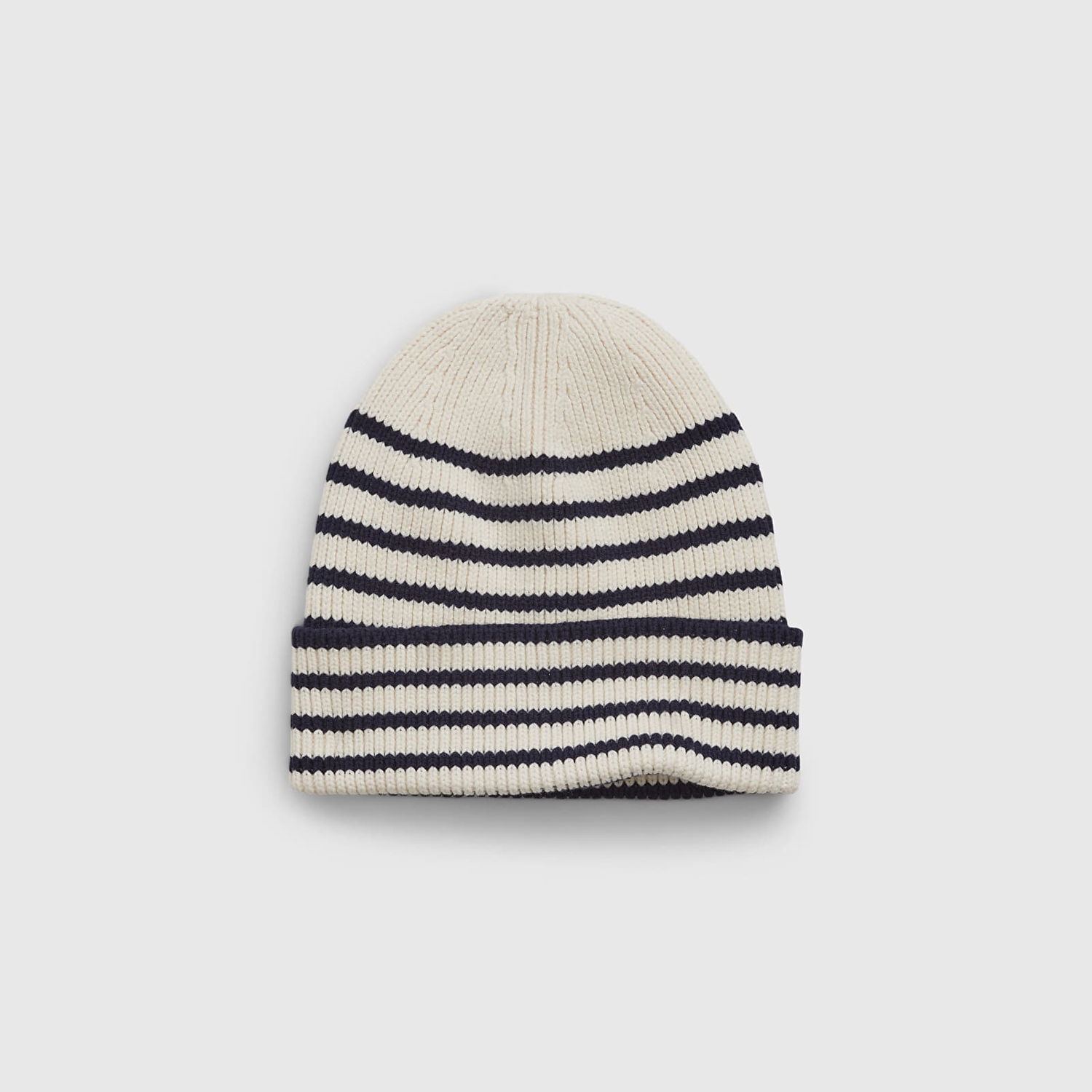 Шапка GAP Logo Beanie New Off White Stripe Universal Бежово | 795371-00, 0