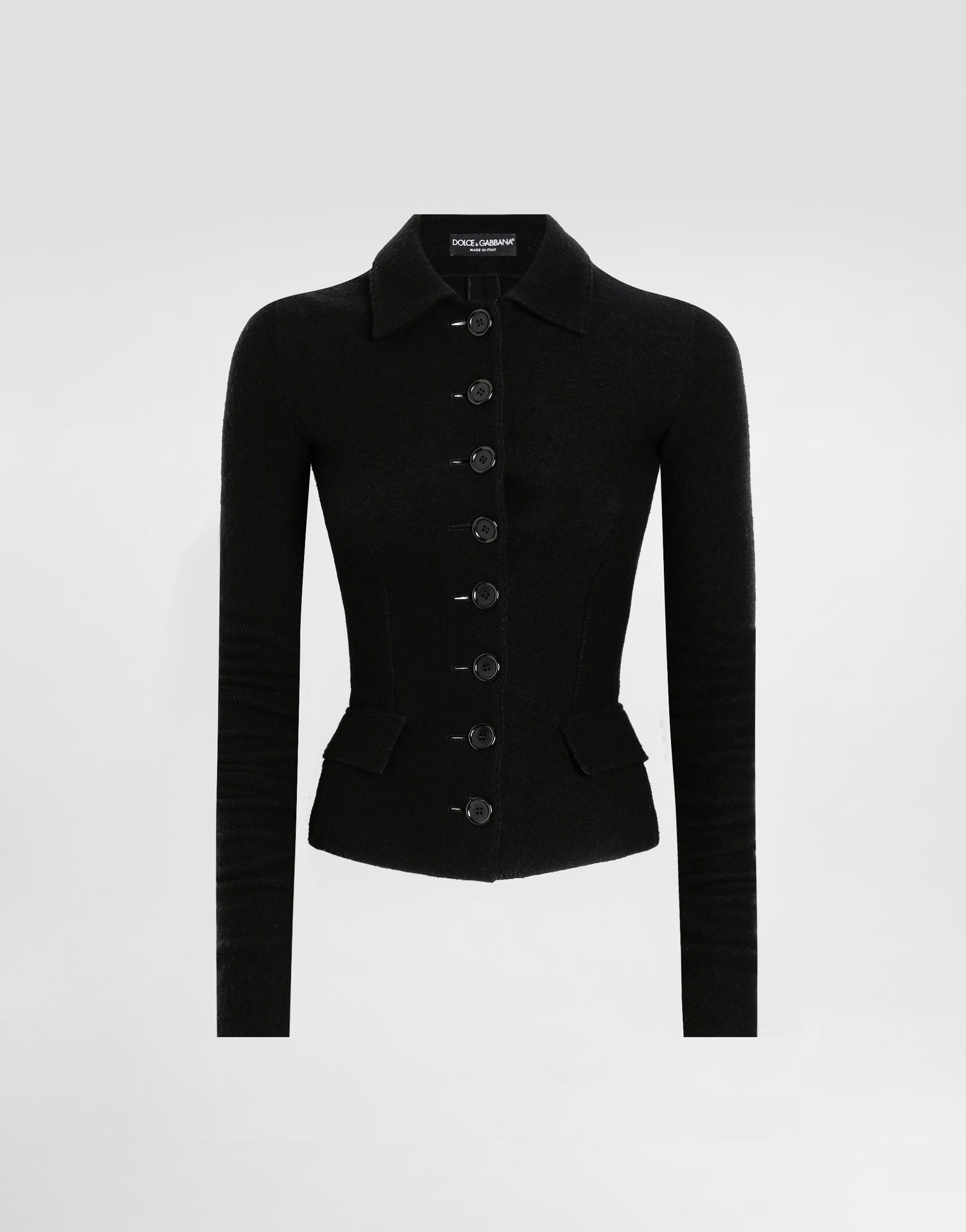 Яке Dolce & Gabbana Dolce & Gabbana Single-Breasted Wool Jacket Черно | F27HFTHU2BBN0000, 0