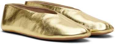 Кецове и обувки The Row The Row Stella Ballerina Flats Металик | F1638-M39, 3
